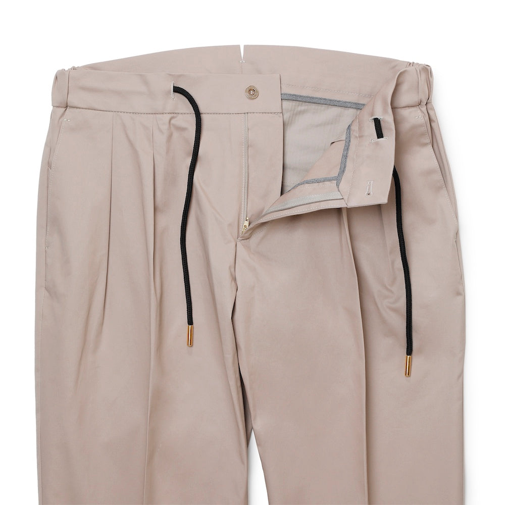 ベルウィッチ / BR別注 ストレッチコットン 2プリーツ リラックスパンツ/SCOTCH RELAX_GOLD/CK1790X