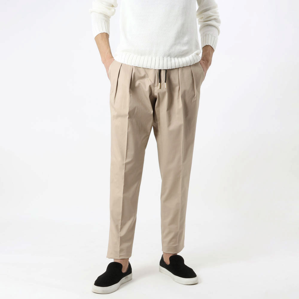 ベルウィッチ / BR別注 ストレッチコットン 2プリーツ リラックスパンツ/SCOTCH RELAX_GOLD/CK1790X