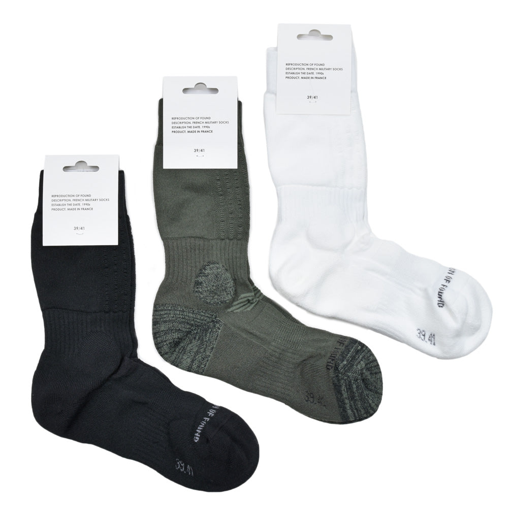 REPRODUCTION OF FOUND(リプロダクション オブ ファウンド) フレンチミリタリーソックス FRENCH MILITARY SOCKS 9455I