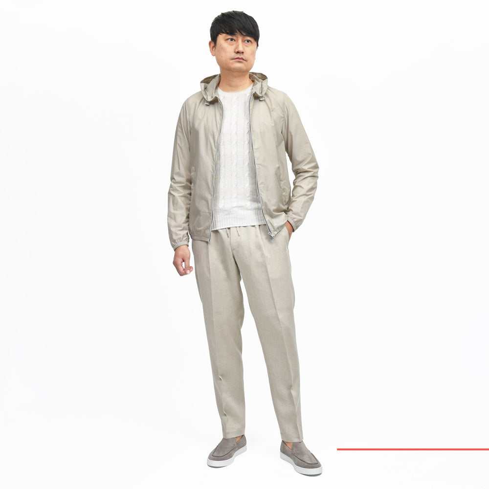 HERNO(ヘルノ) ウォーターレペレントライトウェイトナイロンフーディーブルゾン(パッカブル) GI000486U-12686