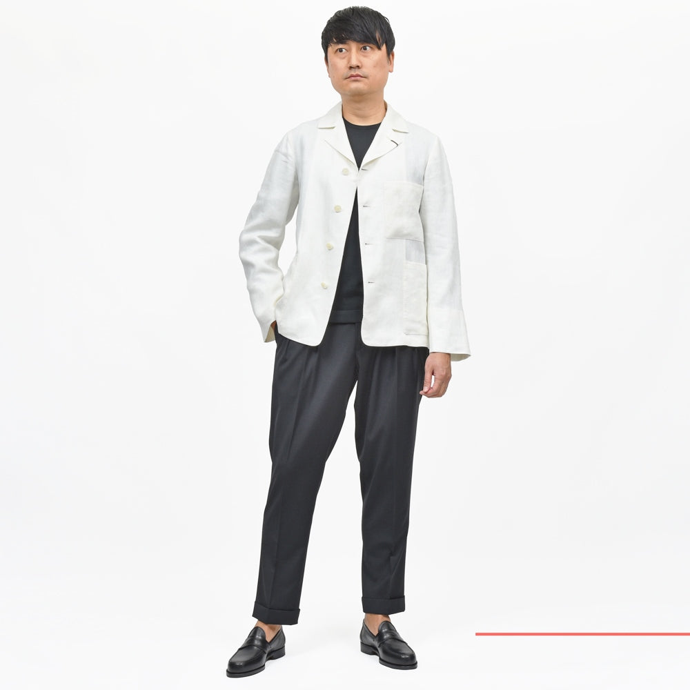 ORBIUM(オルビウム) ATELIER JACKETアトリエジャケット ベルジャンリネンアトリエジャケット
