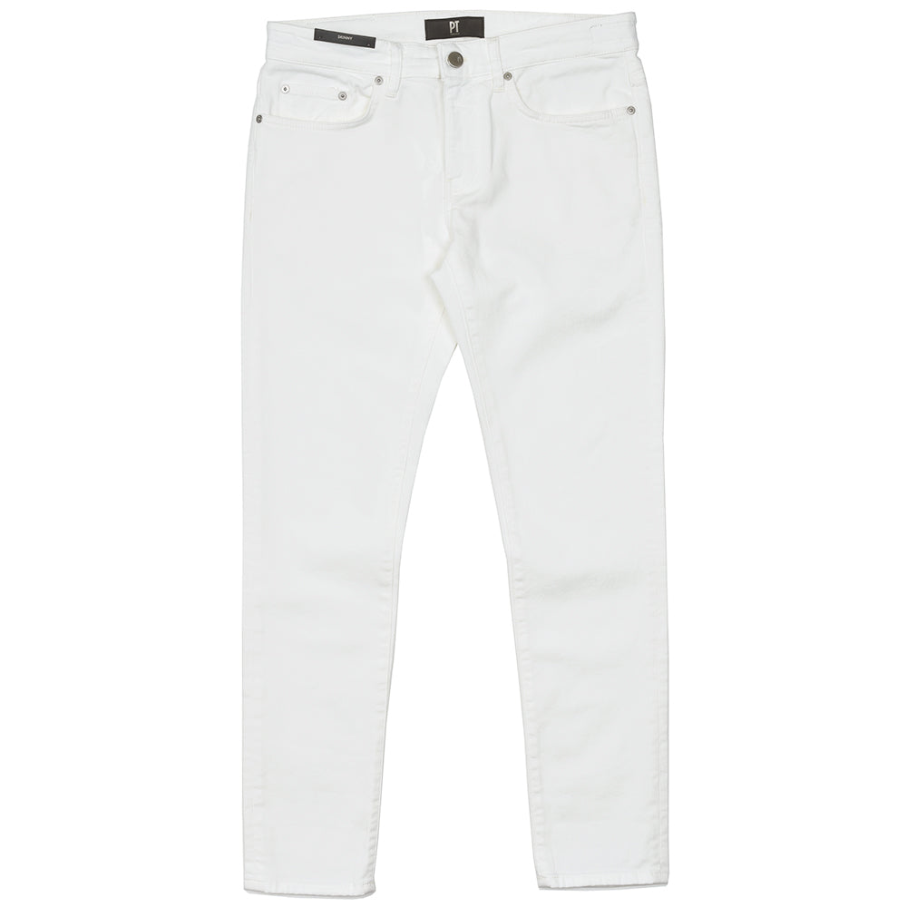 PT TORINO DENIM ピーティートリノデニム コットン ストレッチ ウォッシュド ホワイトデニムパンツ ROCK/SKINNY FIT/OA1410