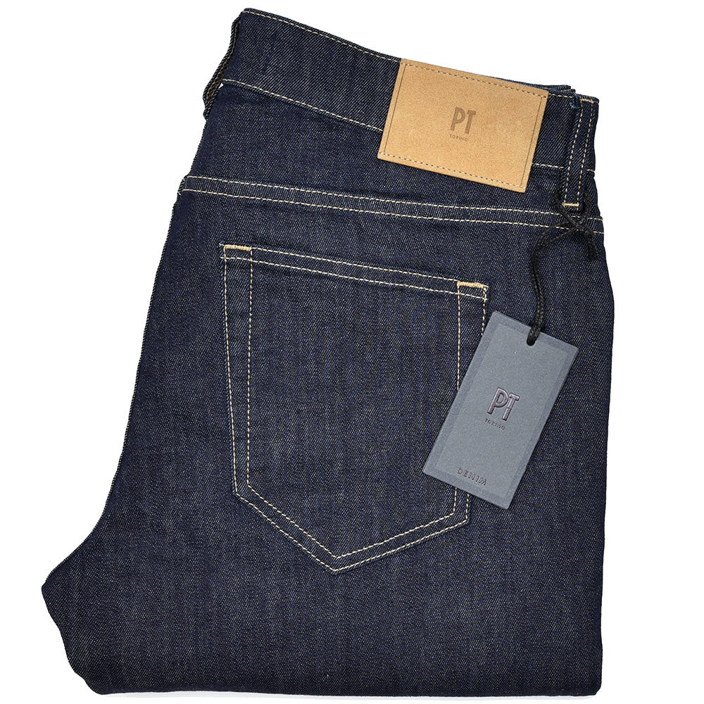 PT TORINO DENIM ピーティートリノデニム コットン ストレッチ ウォッシュド デニムパンツ SWING/SUPERSLIM FIT/TX2510