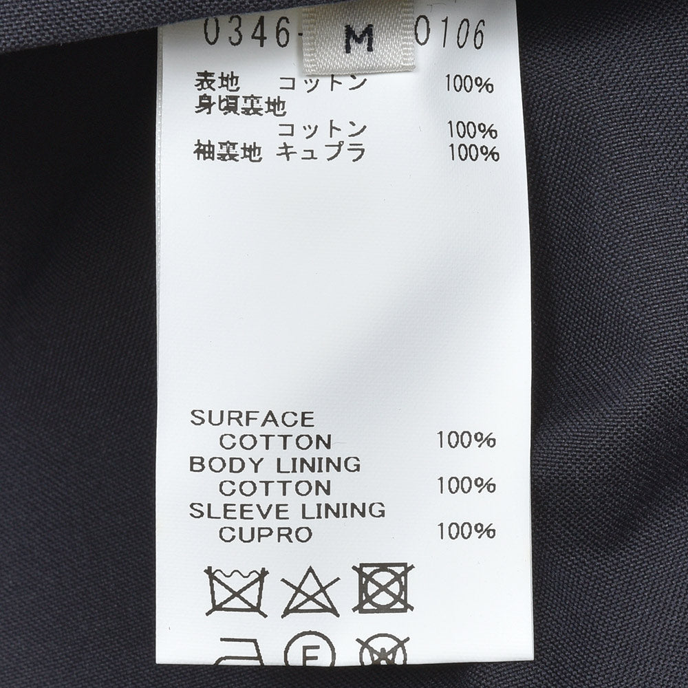 COHERENCE コヒーレンス CORB2 コットン ポプリン ラグランスリーブコート