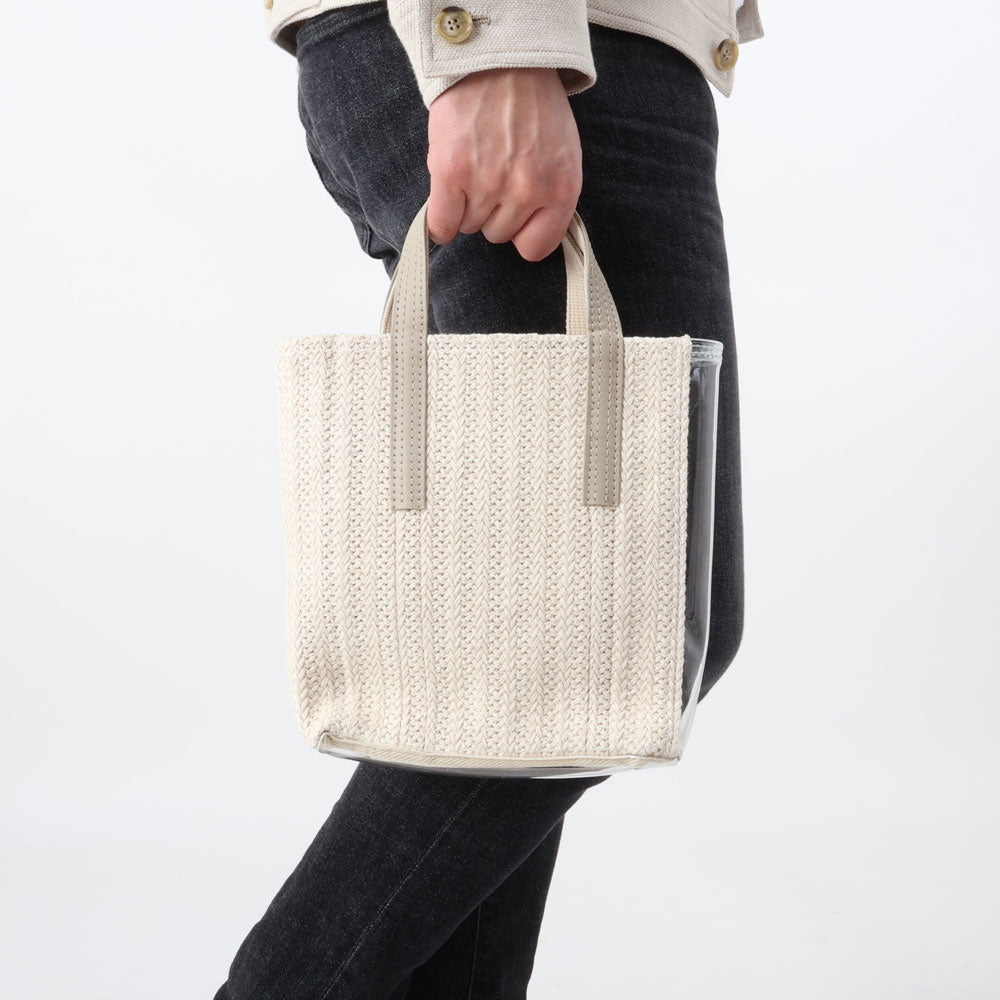 テクネ / GLASSBOAT TOTE Sサイズ 2WAY/MESH&LEATHER/B09-00321-F
