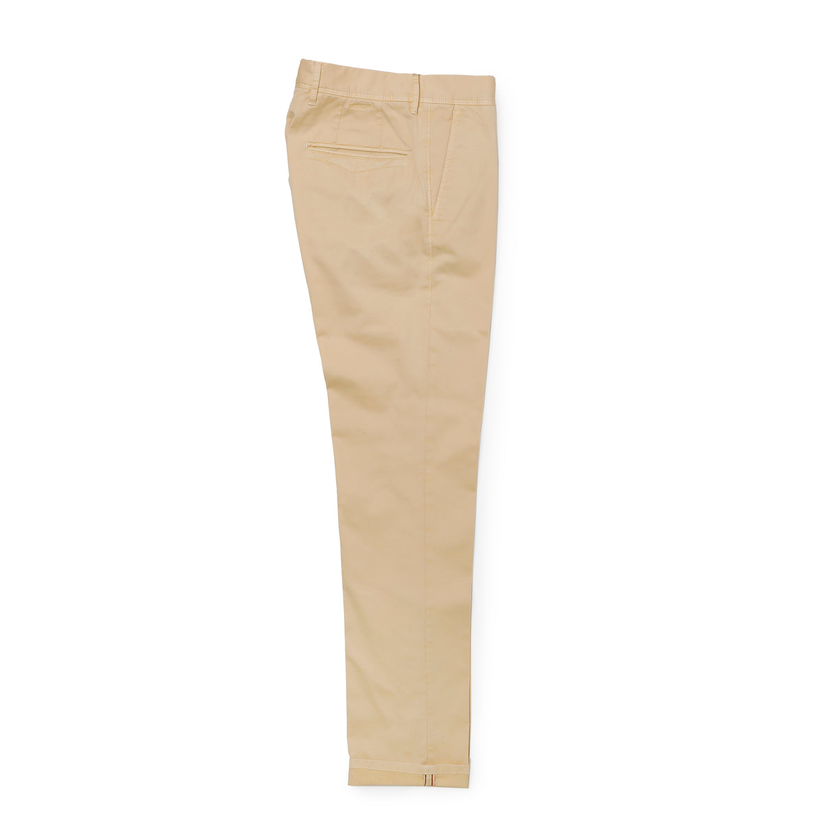 インコテックス / ストレッチ コットンライトギャバ ノープリーツ パンツ/INCOTEX SLACKS/SLIM FIT/18S100 9664A