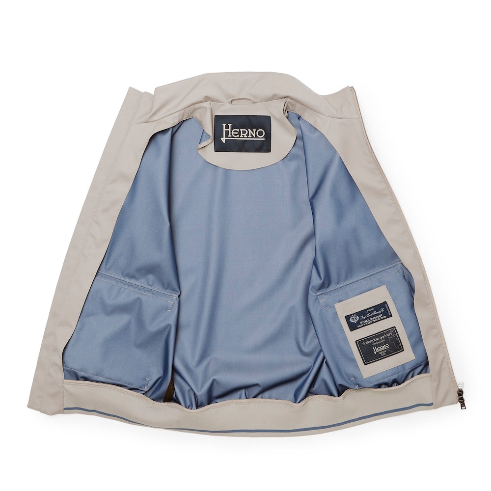 ヘルノ / 3レイヤーウール スタンドカラー ジップアップ ブルゾン(Loro Piana STORM SYSTEM)/GI000410U-33410