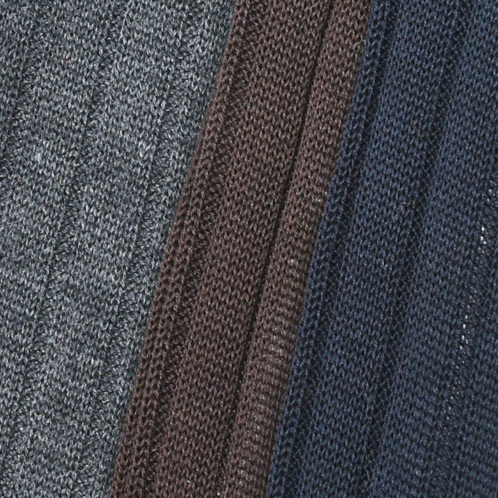 BRESCIANI(ブレッシアーニ) コットンリブドレスソックス 18051203146