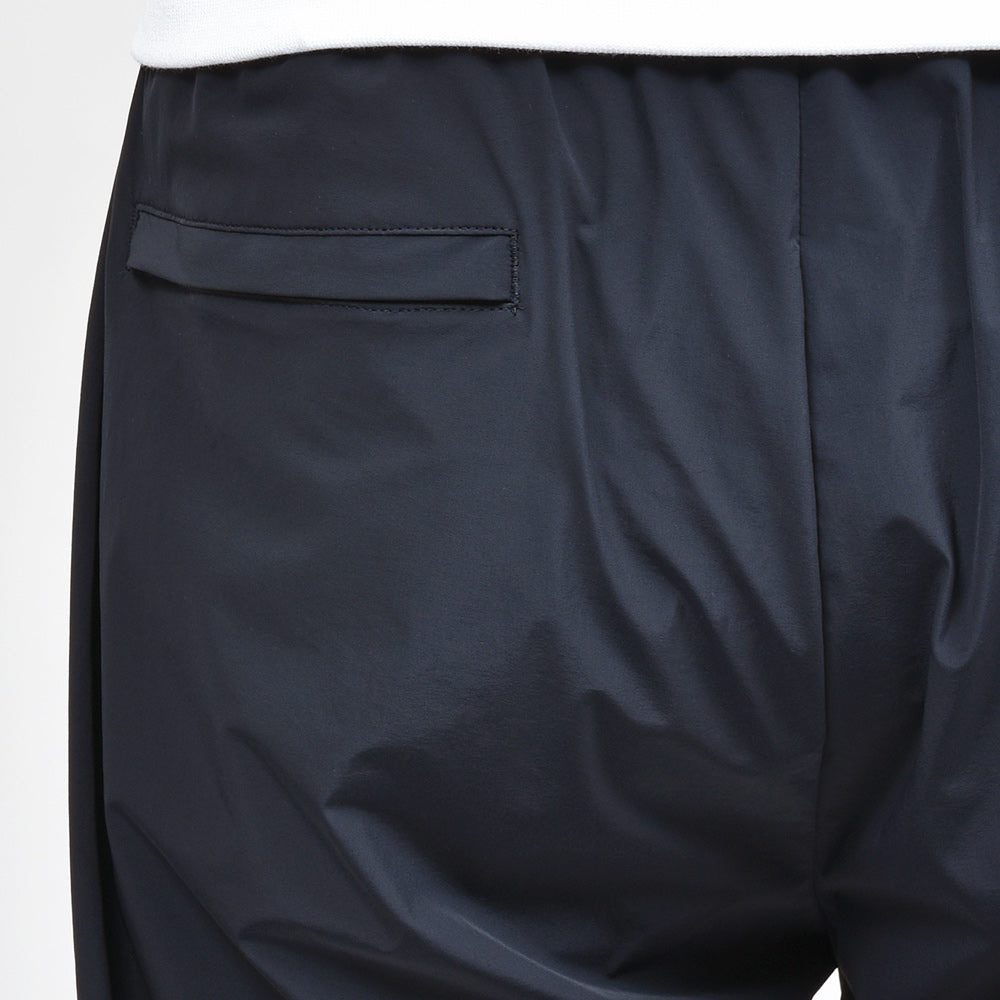 Scye サイ ナイロン ストレッチ セットアップ対応 ノープリーツ シャーリング アスレチックパンツ
