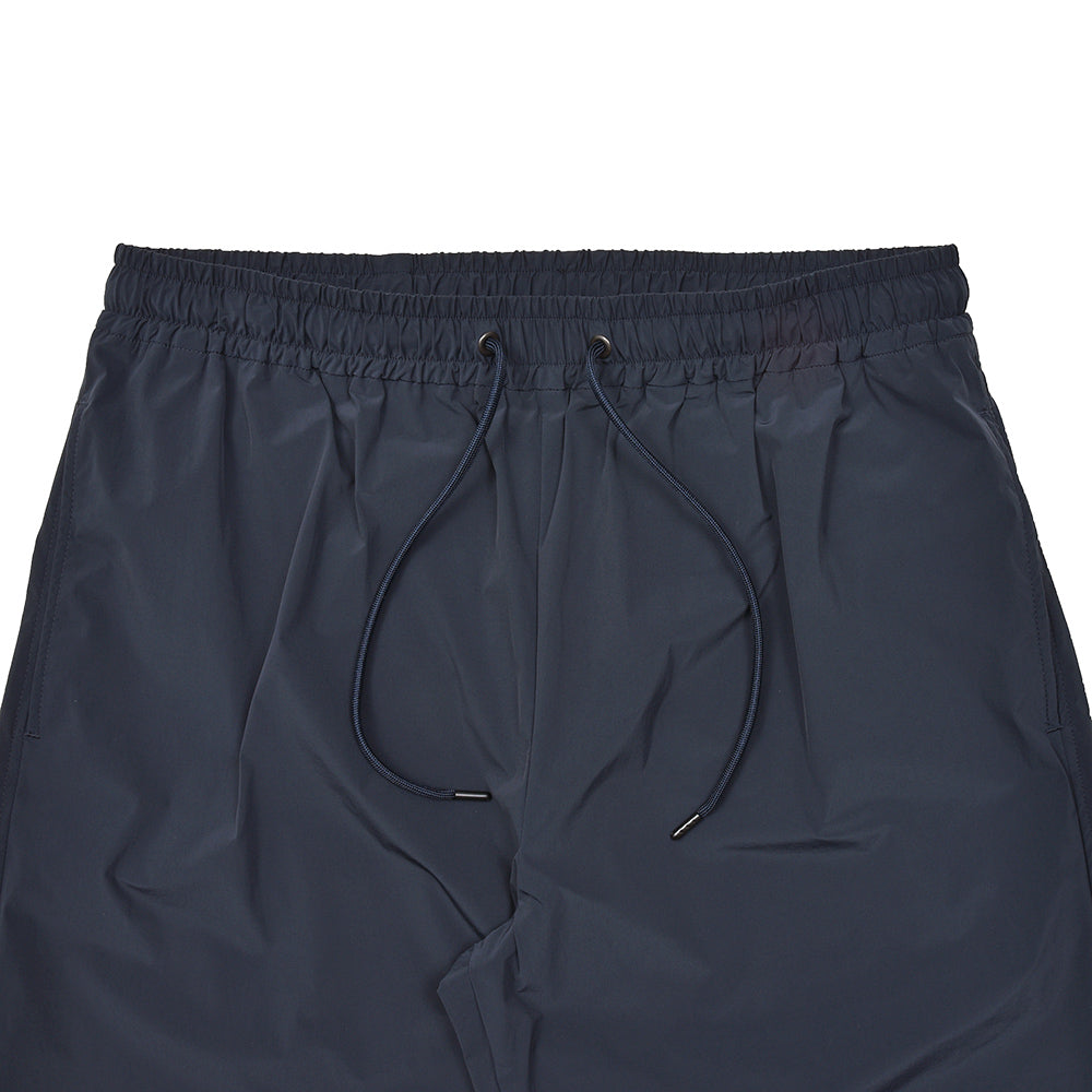 Scye サイ ナイロン ストレッチ セットアップ対応 ノープリーツ シャーリング アスレチックパンツ