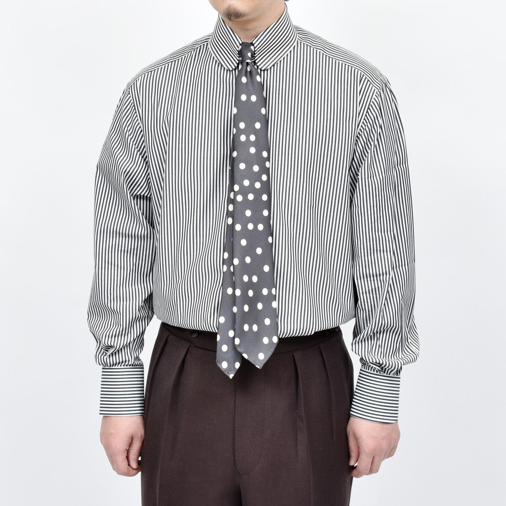 garoh ガロウ tie001 シルク ツイル ランダムドット セッテピエゲタイ