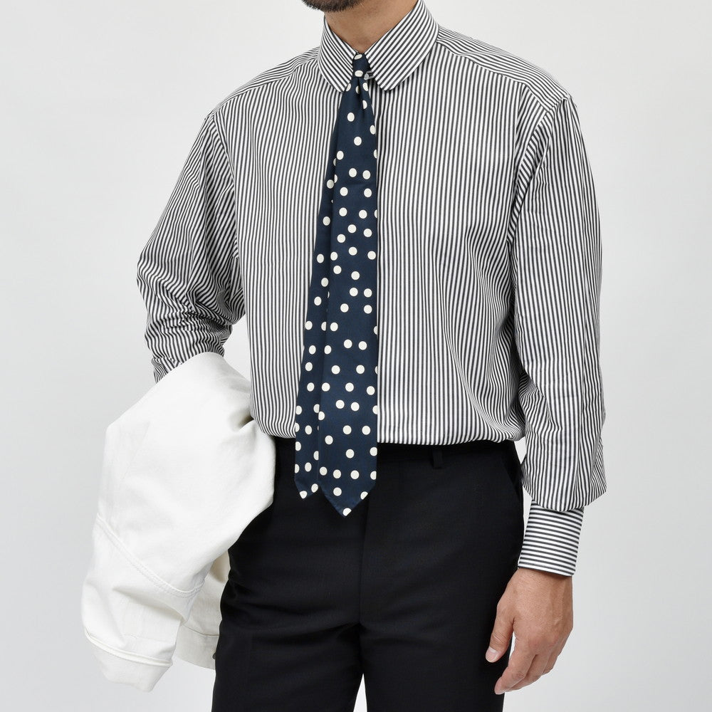garoh ガロウ tie001 シルク ツイル ランダムドット セッテピエゲタイ