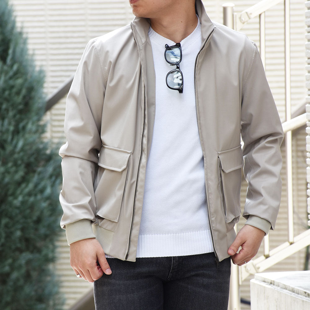 ヘルノ / 3レイヤーウール スタンドカラー ジップアップ ブルゾン(Loro Piana STORM SYSTEM)/GI000410U-33410