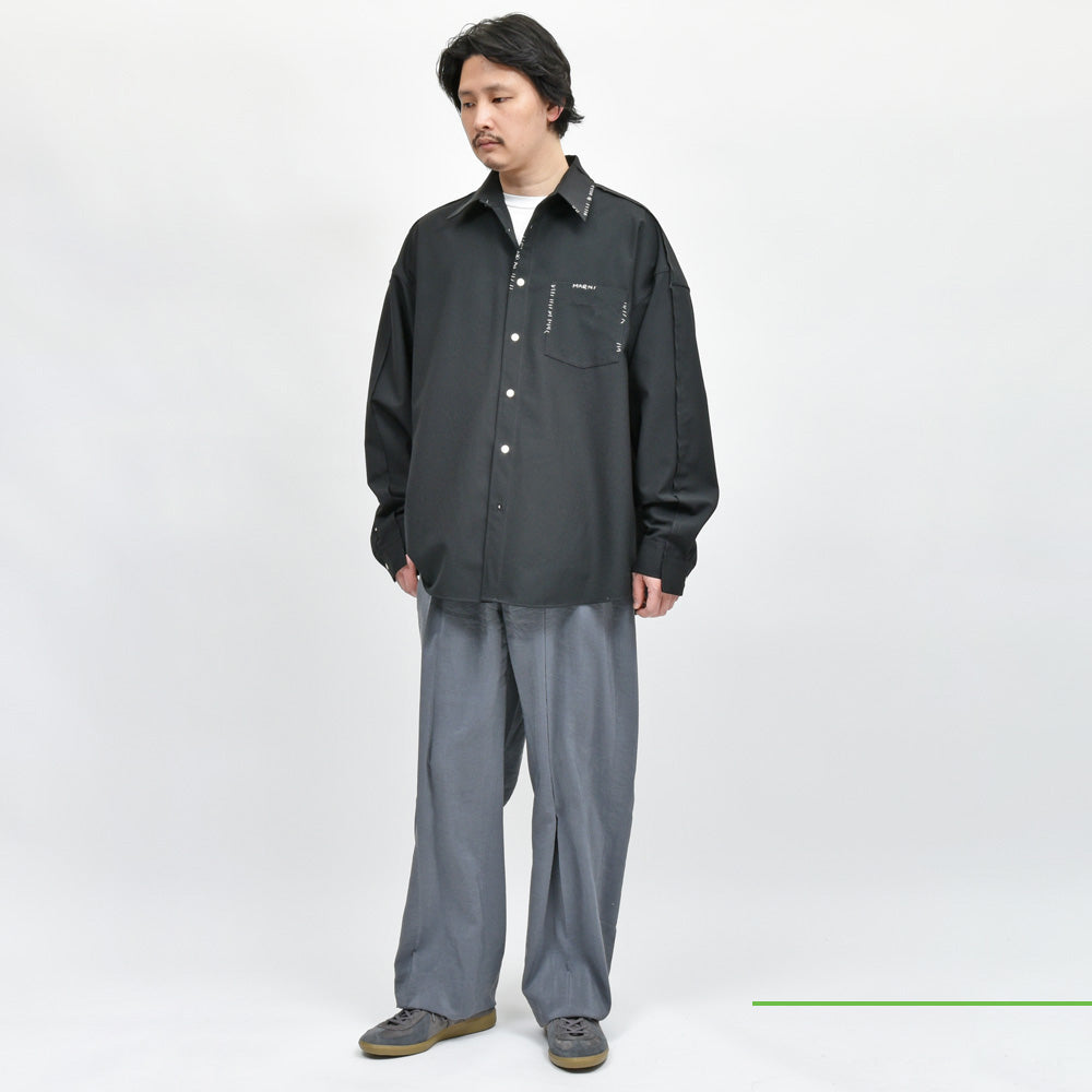 MARNI(マルニ) ポリエステルウールステッチシャツ CUMU0278S1 UTP771