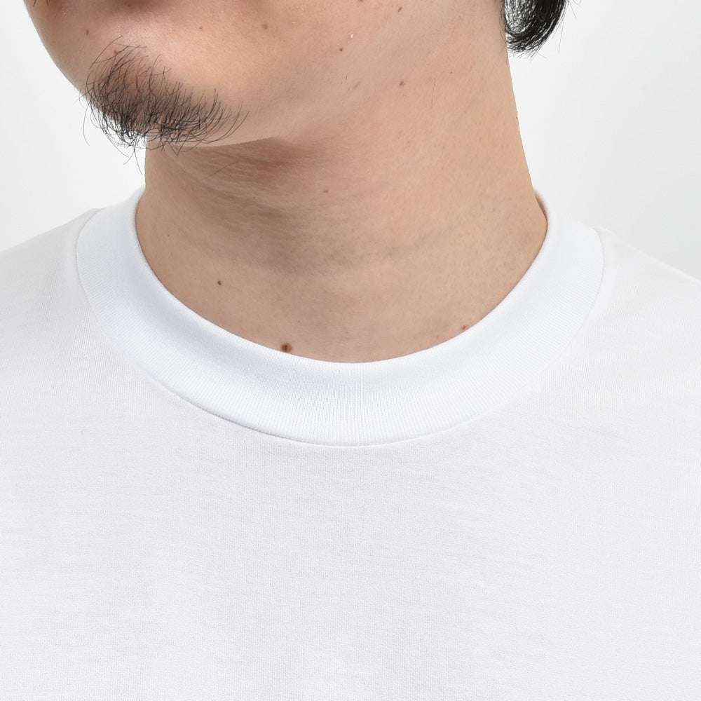 mando(マンド) コットンプリントクルーネックS/Sカットソー 25196-004