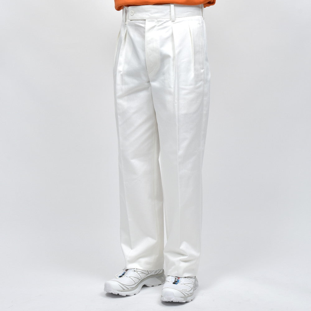 garoh(ガロウ) pants04 コットンチノトラウザーズ