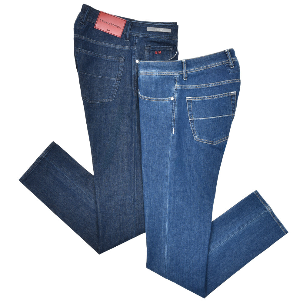 TRAMAROSSA(トラマロッサ) LEONARDレオナルド スーパーストレッチスリムテーパードデニム 414-49971019