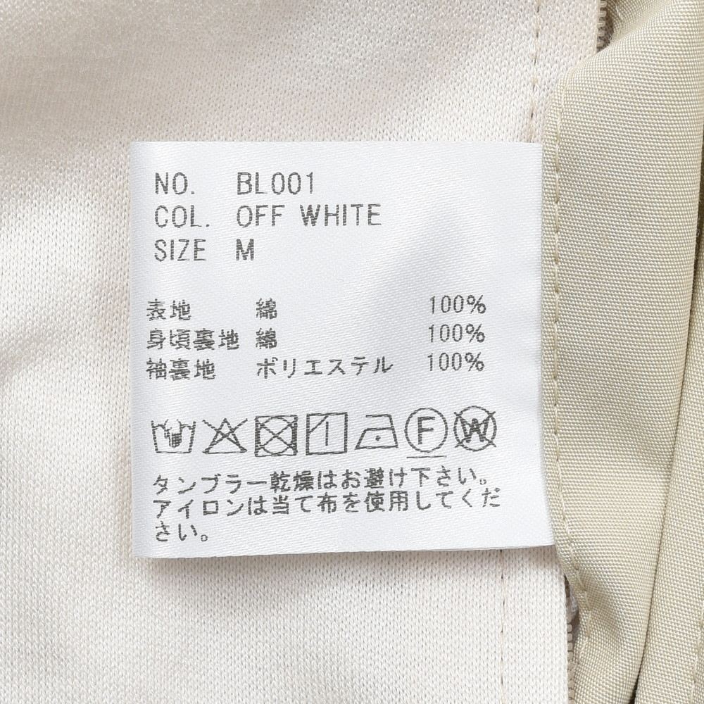 garoh(ガロウ) blouson01 コットンポプリンワークブルゾン