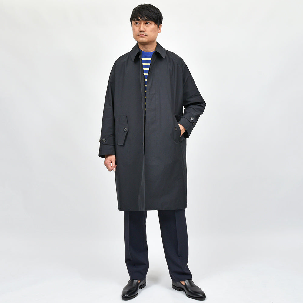 BARACUTA バラクータ G12 ポリエステルコットン バラクータクロス ステンカラーコート OVERSIZED FIT