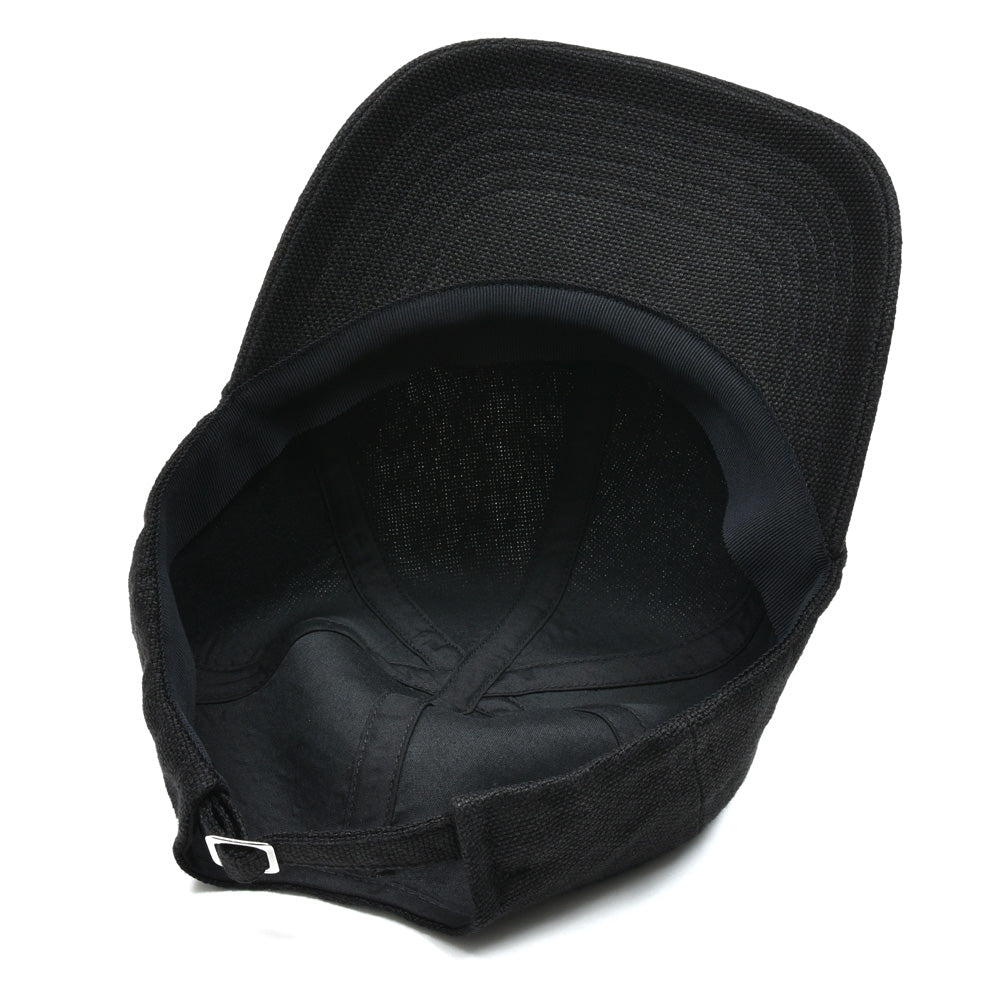 MATURE HA._MIL(マチュアーハ ミル) trainer cap_w linen canvas washed リネン6パネルキャップ MIL-TC1120WS_W