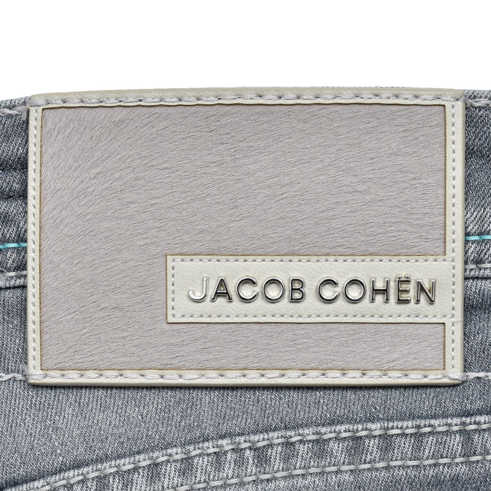 JACOB COHEN(ヤコブコーエン) NICKニック PREMIUM EDITION ヴィンテージウォッシュコットンストレッチテーパードフィットデニム 226-32370