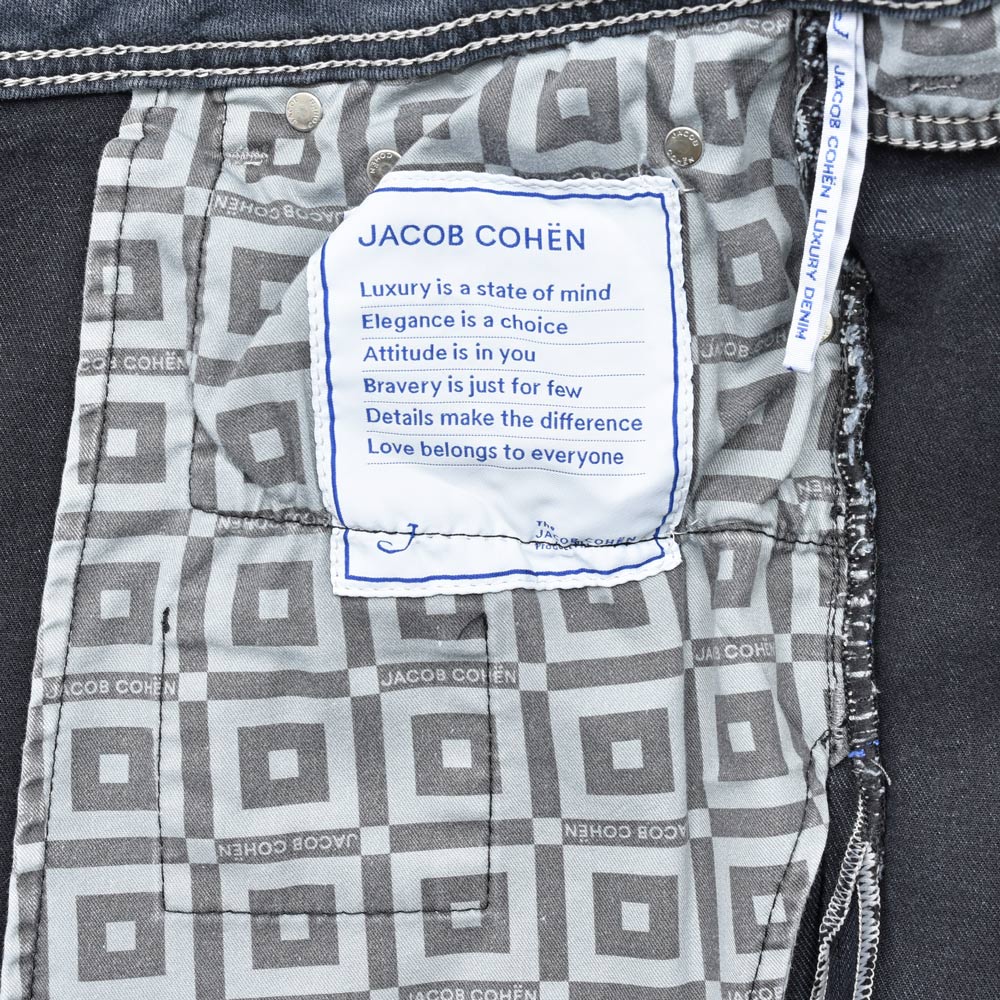 JACOB COHEN(ヤコブコーエン) NICKSLIMニックスリム PREMIUM EDITION スリムウォッシュドストレッチテーパードスリムフィットデニム 226-32457
