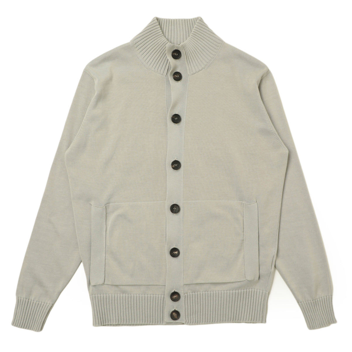 フィリッポ デ ローレンティス /【菅原靴店 別注モデル】 ニットカーディガン / BB3MLT CR12R 5110-BB3ML11 / ライトグレー