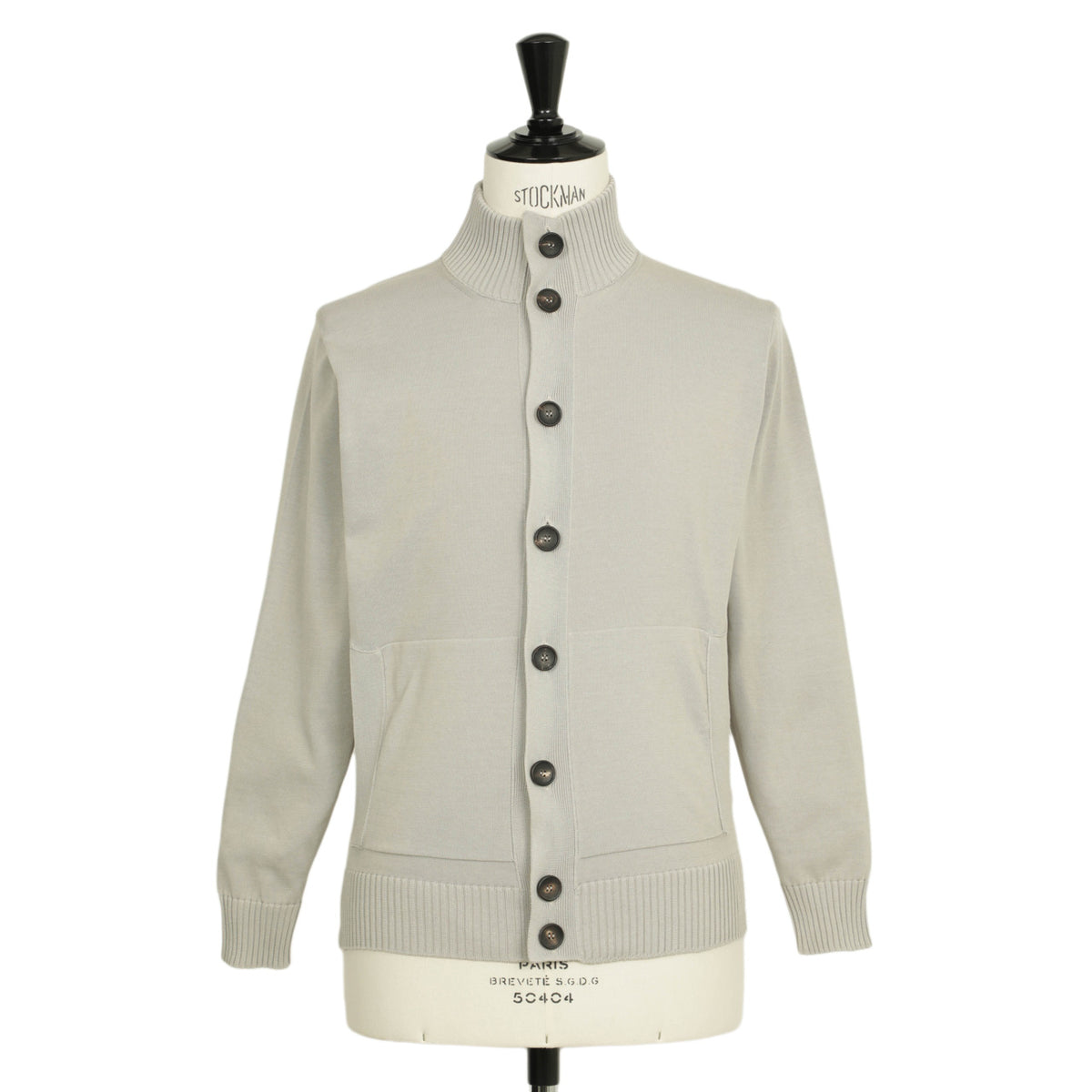 フィリッポ デ ローレンティス /【菅原靴店 別注モデル】 ニットカーディガン / BB3MLT CR12R 5110-BB3ML11 / ライトグレー
