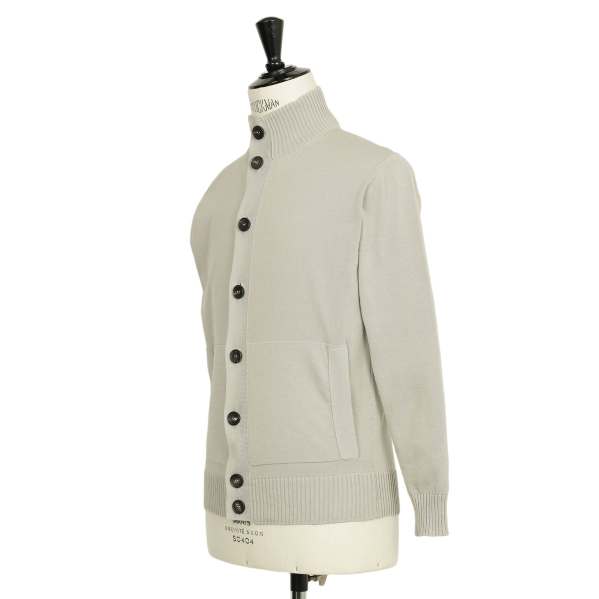 フィリッポ デ ローレンティス /【菅原靴店 別注モデル】 ニットカーディガン / BB3MLT CR12R 5110-BB3ML11 / ライトグレー