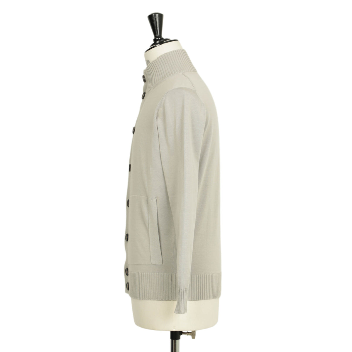 フィリッポ デ ローレンティス /【菅原靴店 別注モデル】 ニットカーディガン / BB3MLT CR12R 5110-BB3ML11 / ライトグレー