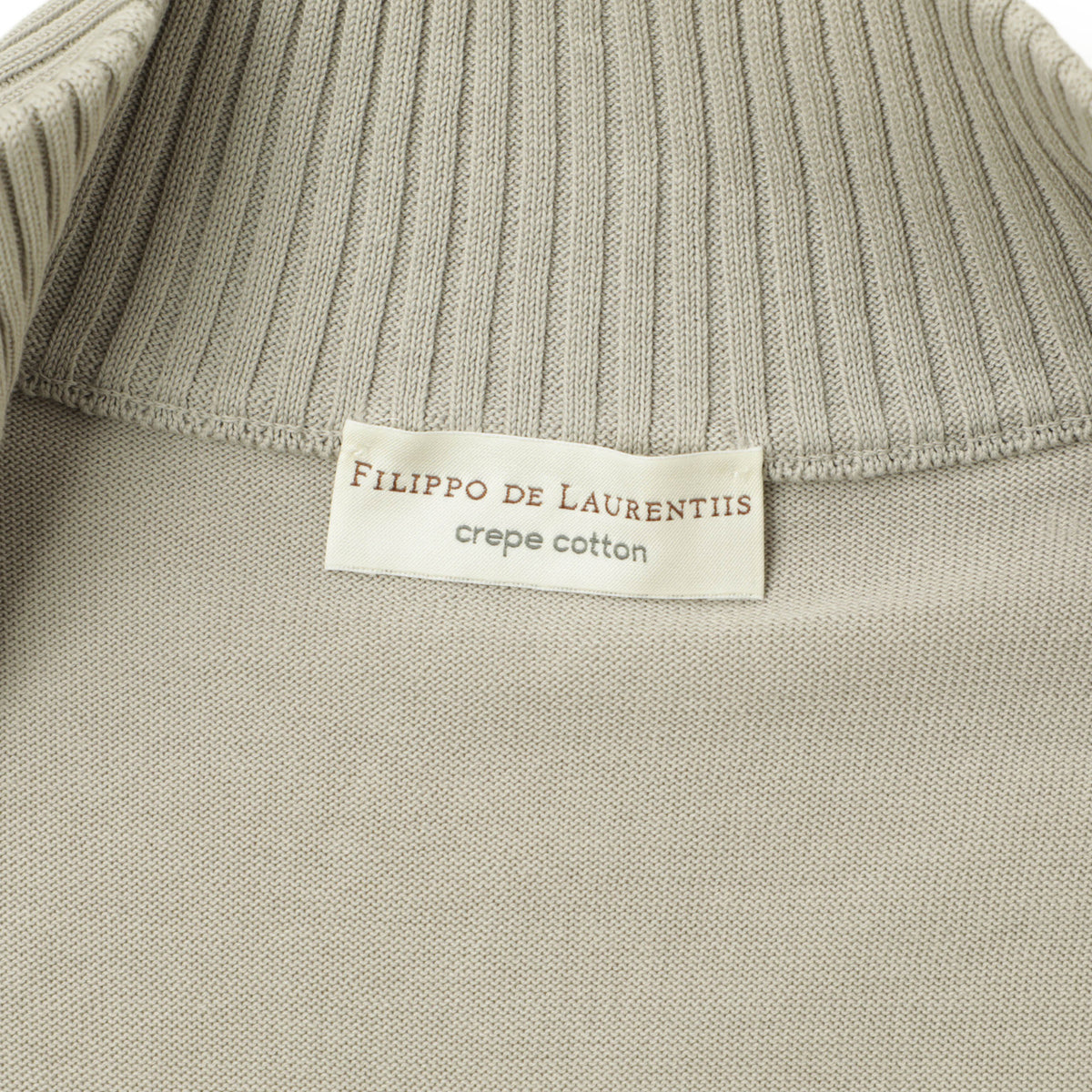 フィリッポ デ ローレンティス /【菅原靴店 別注モデル】 ニットカーディガン / BB3MLT CR12R 5110-BB3ML11 / ライトグレー