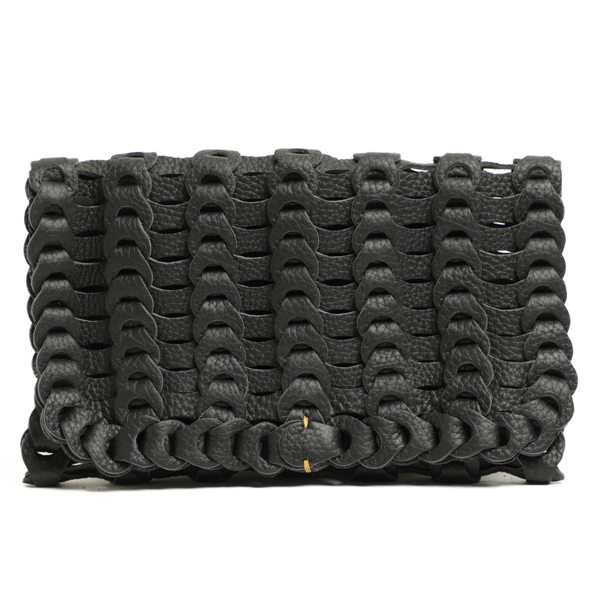 イルミーチョ / 【菅原靴店 先行販売モデル】ブルレザー フラップ クラッチバッグ / BOHO B-73 / NERO ブラック