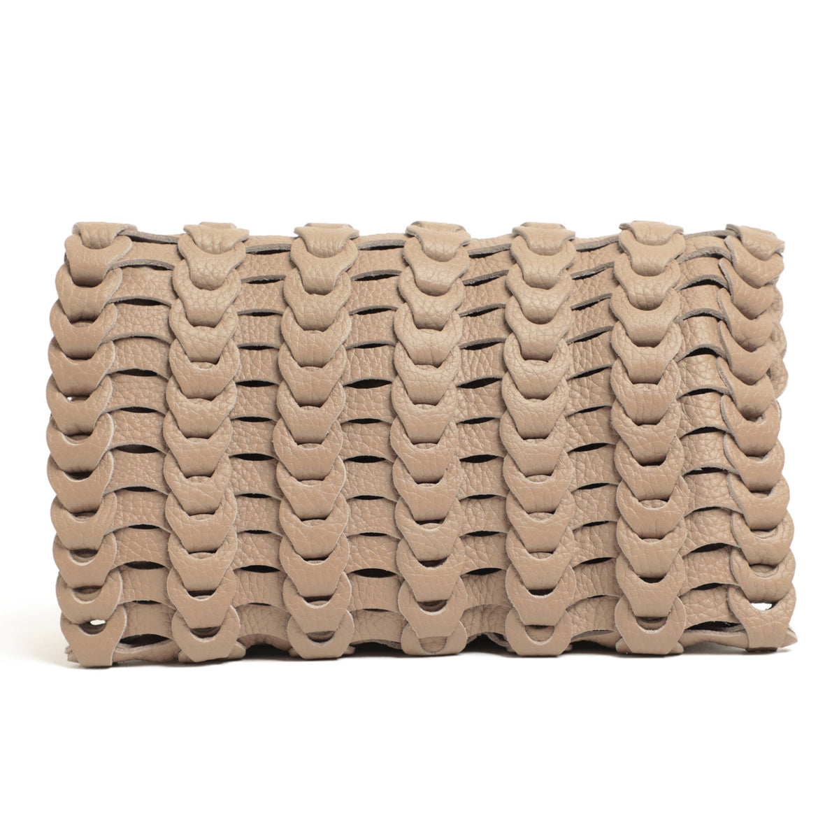 イルミーチョ / 【菅原靴店 先行販売モデル】ブルレザー フラップ クラッチバッグ / BOHO B-73 / TORTORA グレージュ