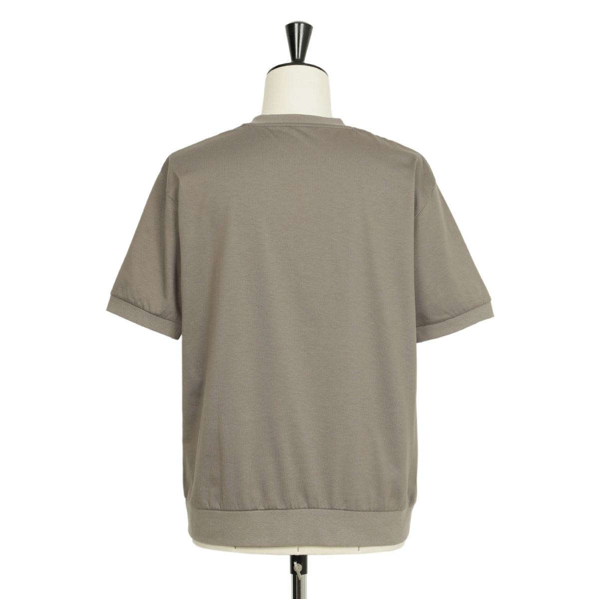 ジム / アメリカンシーアイランドコットン クルーネック リブ切り替えTシャツ / 速乾 消臭 / 25238559 / 004 チャコールグレー