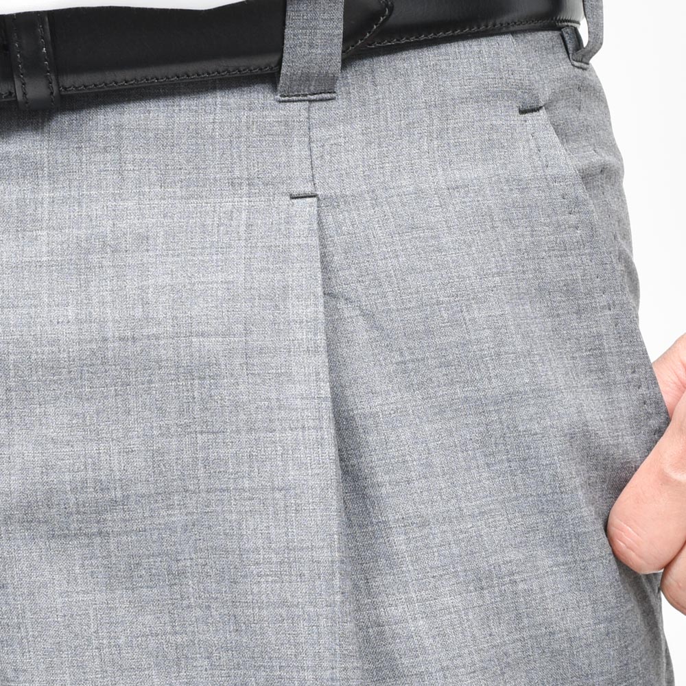 IGARASHI TROUSERS(五十嵐トラウザーズ) ウールトロピカル1Pテーパードパンツ 13051200187