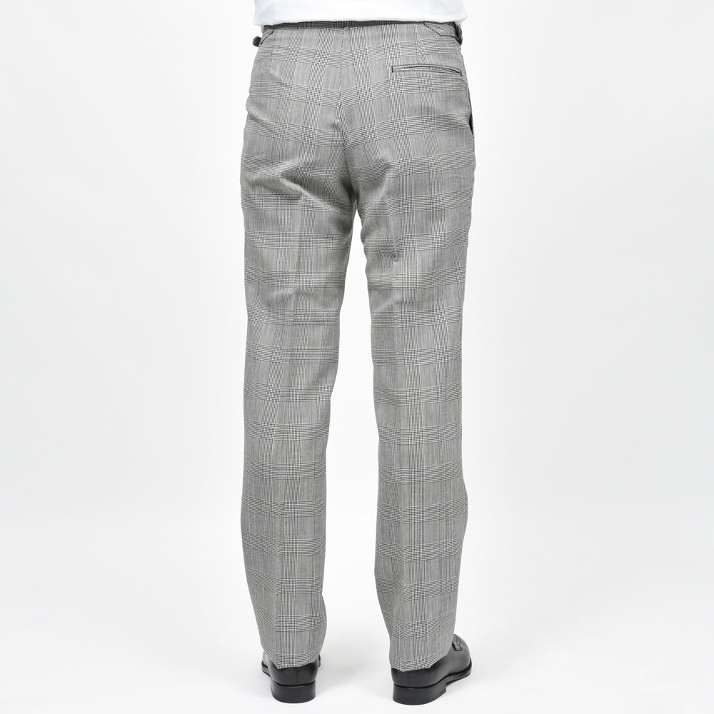 IGARASHI TROUSERS(五十嵐トラウザーズ) ウールハウンドトゥース1Pテーパードパンツ 13051203187