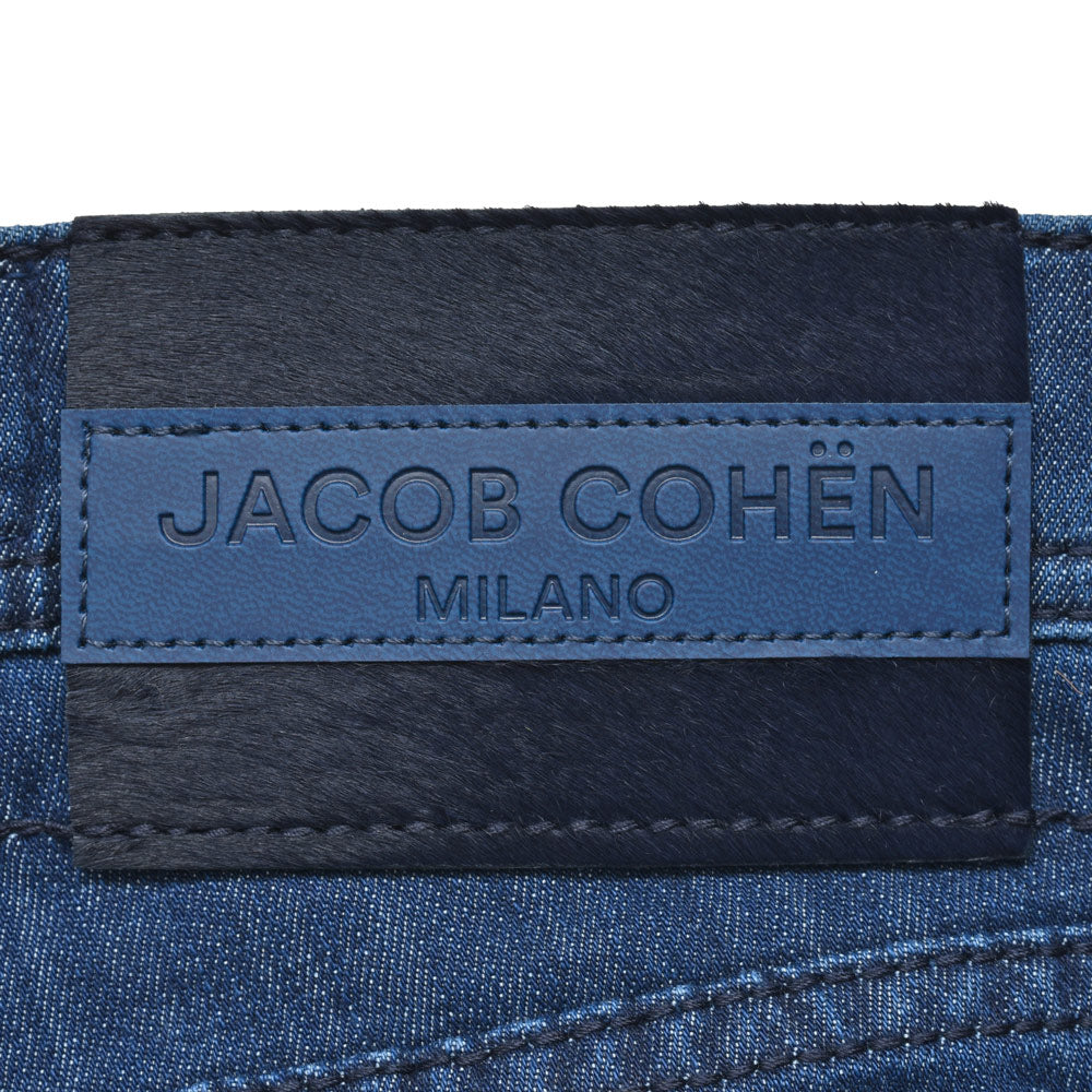 JACOB COHEN(ヤコブコーエン) NICKSLIMニックスリム ウォッシュドコットンストレッチテーパードスリムフィットデニム 226-32425