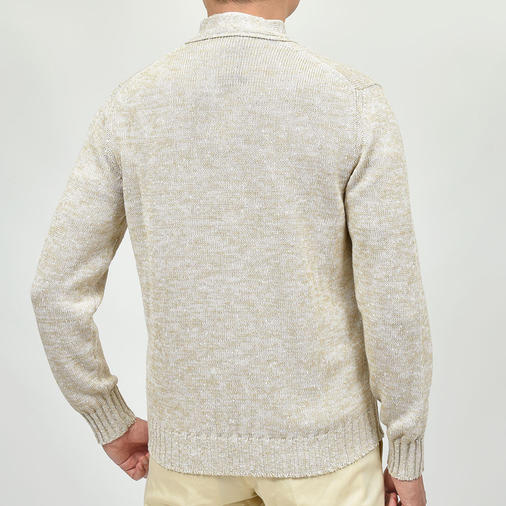 Settefili Cashmere セッテフィーリ カシミア リネンコットンレーヨンナイロン メランジ ニット カーディガン