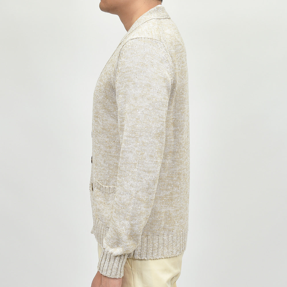 Settefili Cashmere セッテフィーリ カシミア リネンコットンレーヨンナイロン メランジ ニット カーディガン