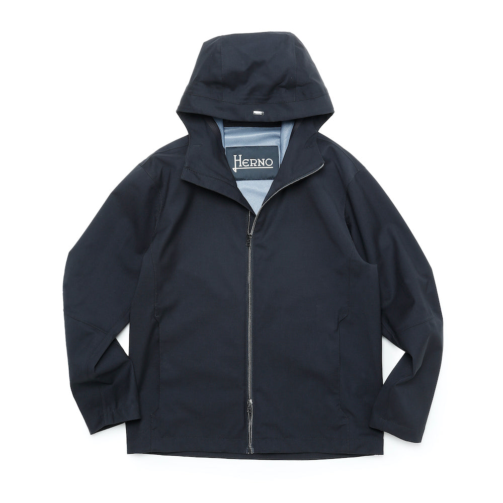 ヘルノ / 3レイヤーウール フーデッド ブルゾン(Loro Piana STORM SYSTEM)/GI000492U-33410