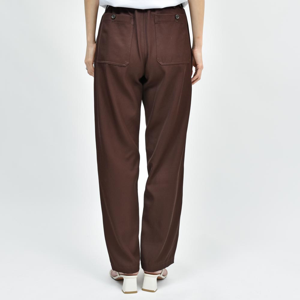 AMBELL(アンベル) KEY PIECE レーヨンコットンツイル1インプリーツテーパードパンツ 00016-2(2) genderless