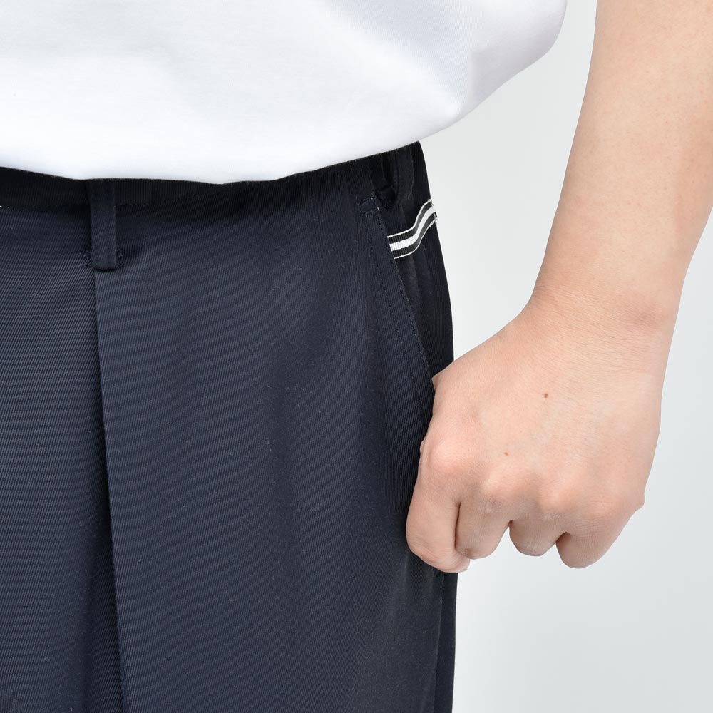 AMBELL(アンベル) KEY PIECE レーヨンコットンツイル1インプリーツテーパードパンツ 00016-2(2) genderless