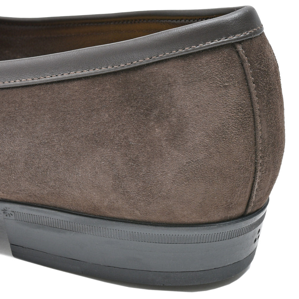 BAUDOIN & LANGE(ボードイン アンド ランジ) ラムスエードタッセルローファー SAGAN TASSEL LOFER SUEDE(ラバーソール)