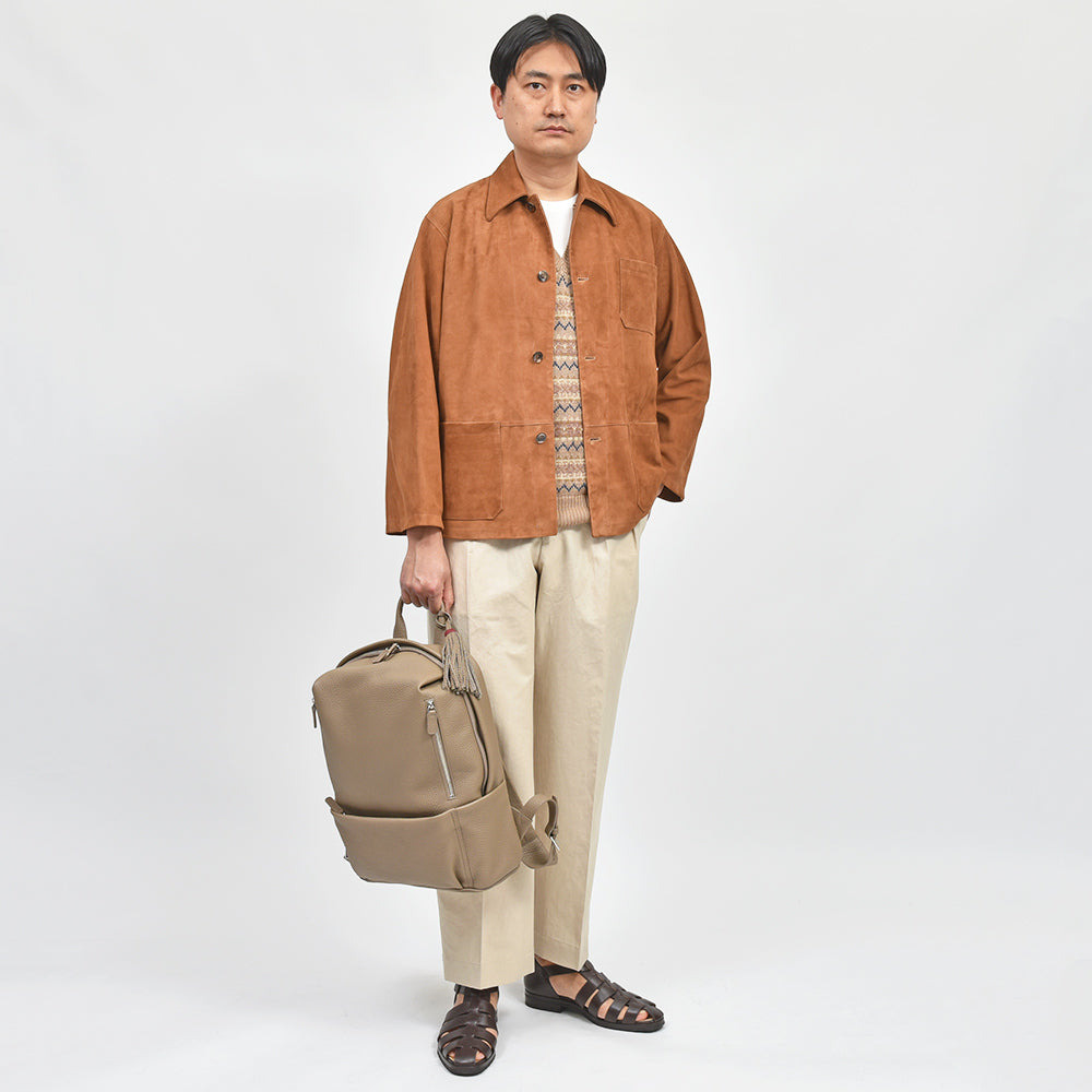 ACATE アカーテ ring別注 GARA カーフ シュリンクレザー バックパック