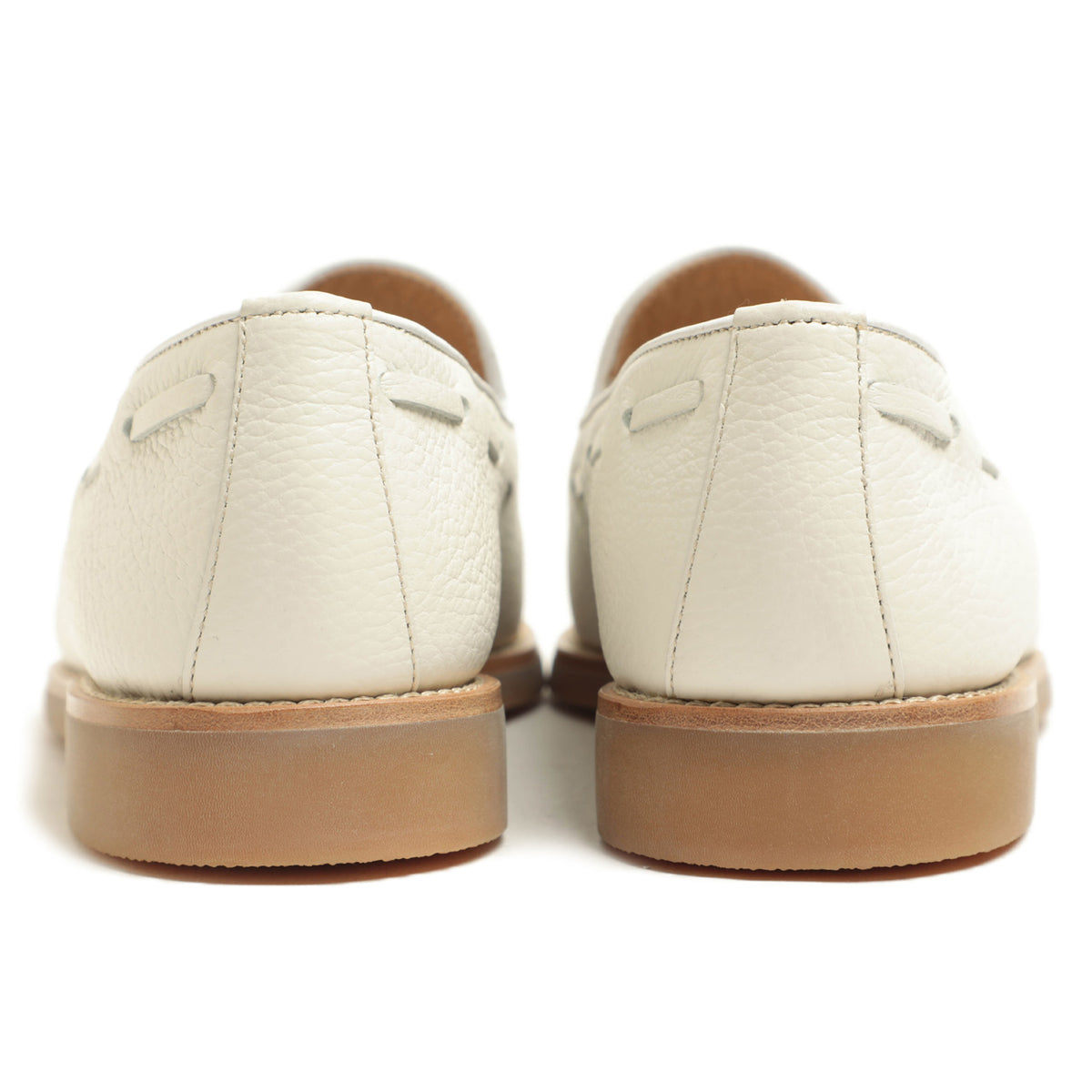バレット / カーフレザー ホールカット タッセル ローファー / 251U036.2 / OFF WHITE オフホワイト