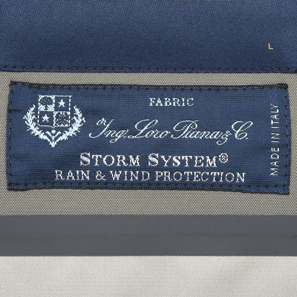 PAUL & SHARK(ポール アンド シャーク) Loro Piana Storm System ウォータープルーフウールナイロンジップフーディーブルゾン 25412440