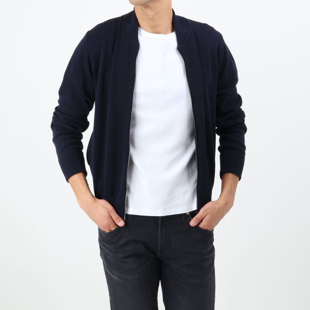 マガジーノ リカンビ / ミラノリブ コットン ジップアップ ブルゾン/BOMBER