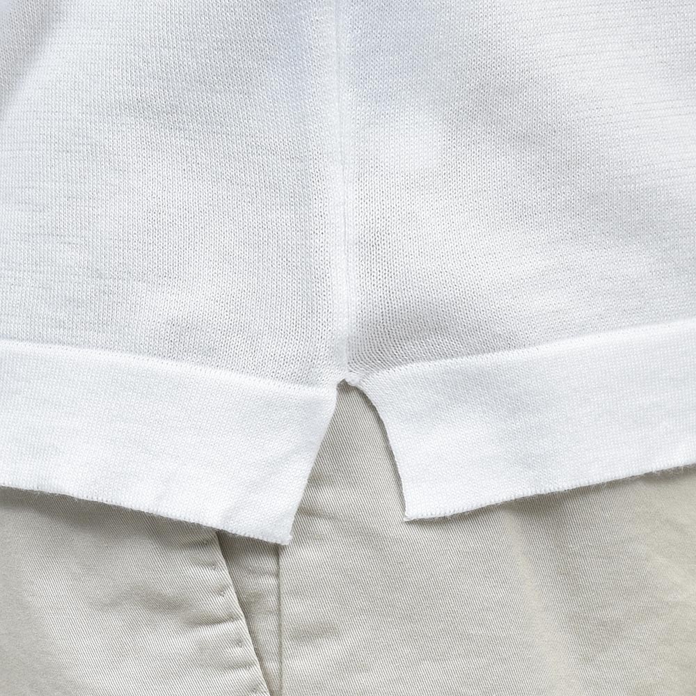 JOHN SMEDLEY ジョンスメドレー S4676 シーアイランドコットン 30ゲージ クルーネック ニットTシャツ