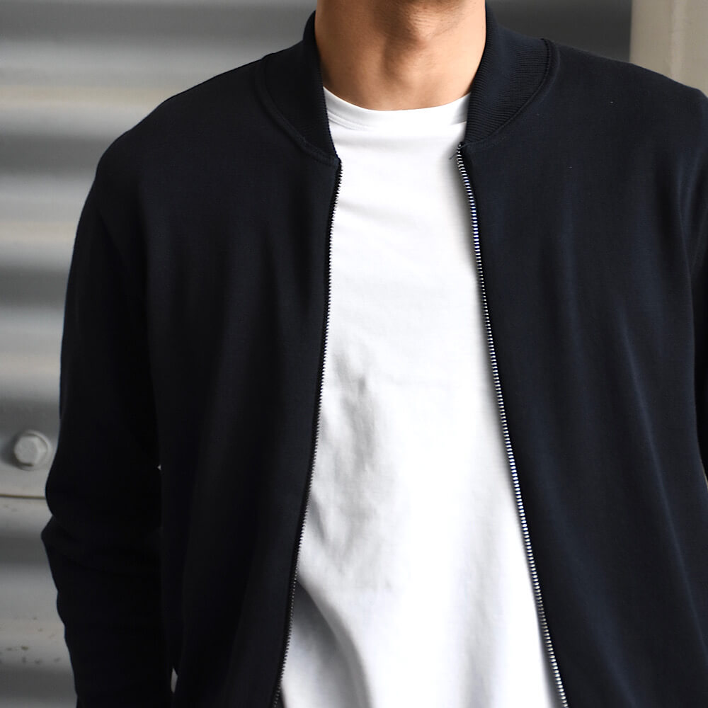マガジーノ リカンビ / ミラノリブ コットン ジップアップ ブルゾン/BOMBER