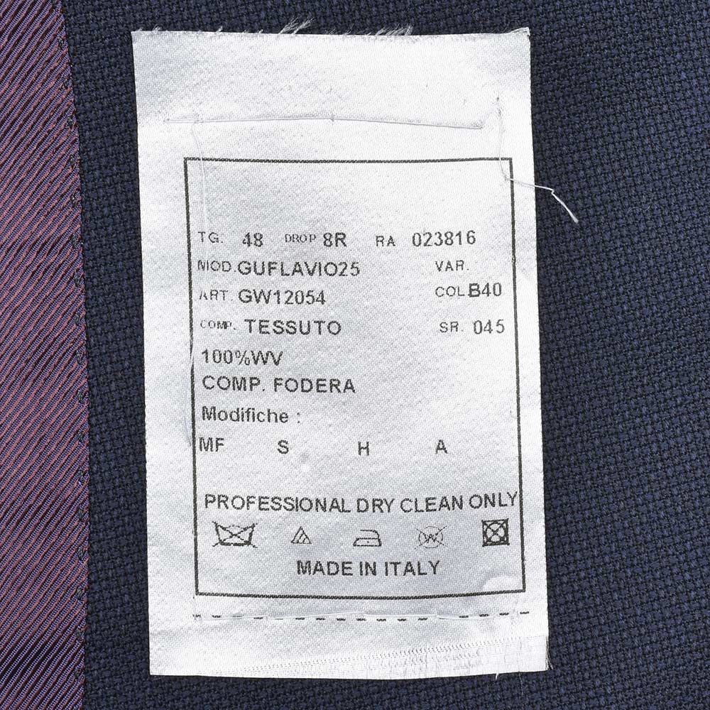SIPARIO by STILE LATINO シパーリオ バイ スティレ ラティーノ FLAVIO ヴァージンウール ホップサック シングル2Bジャケット